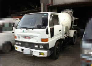 1990 daihatsu concrete mixer truck hv118 for sale in japan 120k