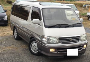 2002 toyota hiace wagon KZH100 KZH100g AT 3.0 diesel turbo 7 seaters for sale in japan