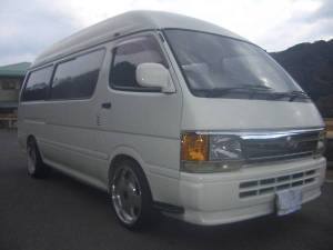 1995 toyota hiace super long wheelbase van for sale japan 170k diesel LH123