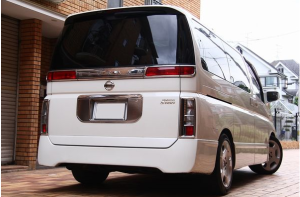2003 nissan elgrand 3.5 e51 vq35 vq35de  for sale in japan 101k-1 highway star (1) minivan