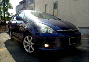 2003 toyota wish z grade edition 2.0 for sale in japan ane11 ane11w 90k